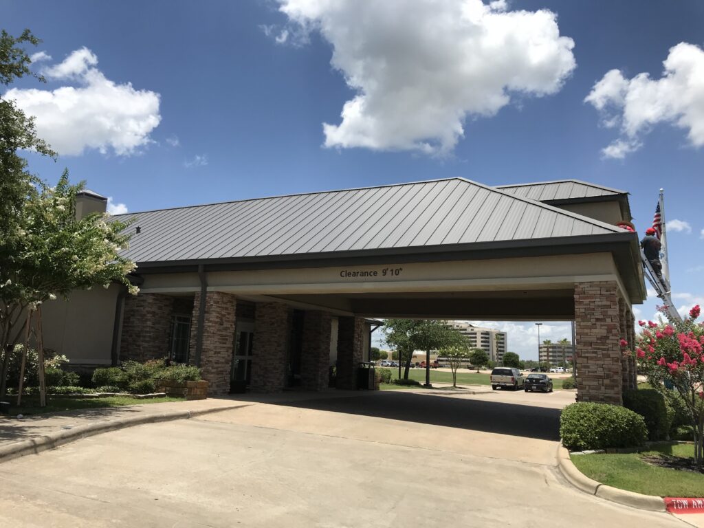 Metal Roofing Specialists | Commercial Roof Systems Commercial Standing Seam Metal Roof | DFW | Metal Roofing Specialists